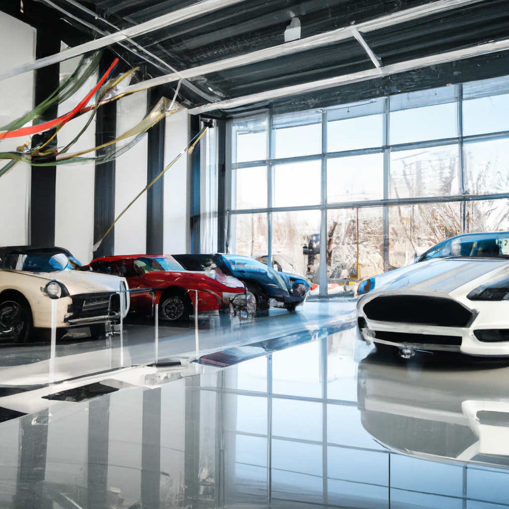 Showroom di auto di lusso